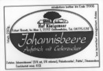 Johannisbeere Fruchtaufstrich 230g