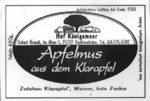 �Klarapfel�, sortenreines Apfelmus 430 g