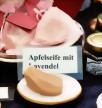 Apfelseife mit Lavendel